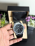 ELEGANCE Luxury Minimalist Watch | Sleek Silver Geometric Case Black Textured Leather Wristwatch